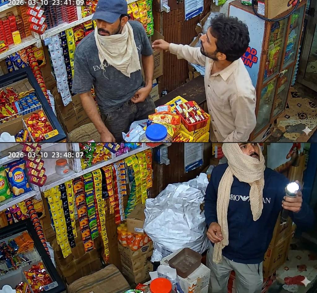 टाहलीवाल में वेरका बूथ की दुकान में चोरी कैश सहित करीब एक लाख का सामान ले उड़े चोर